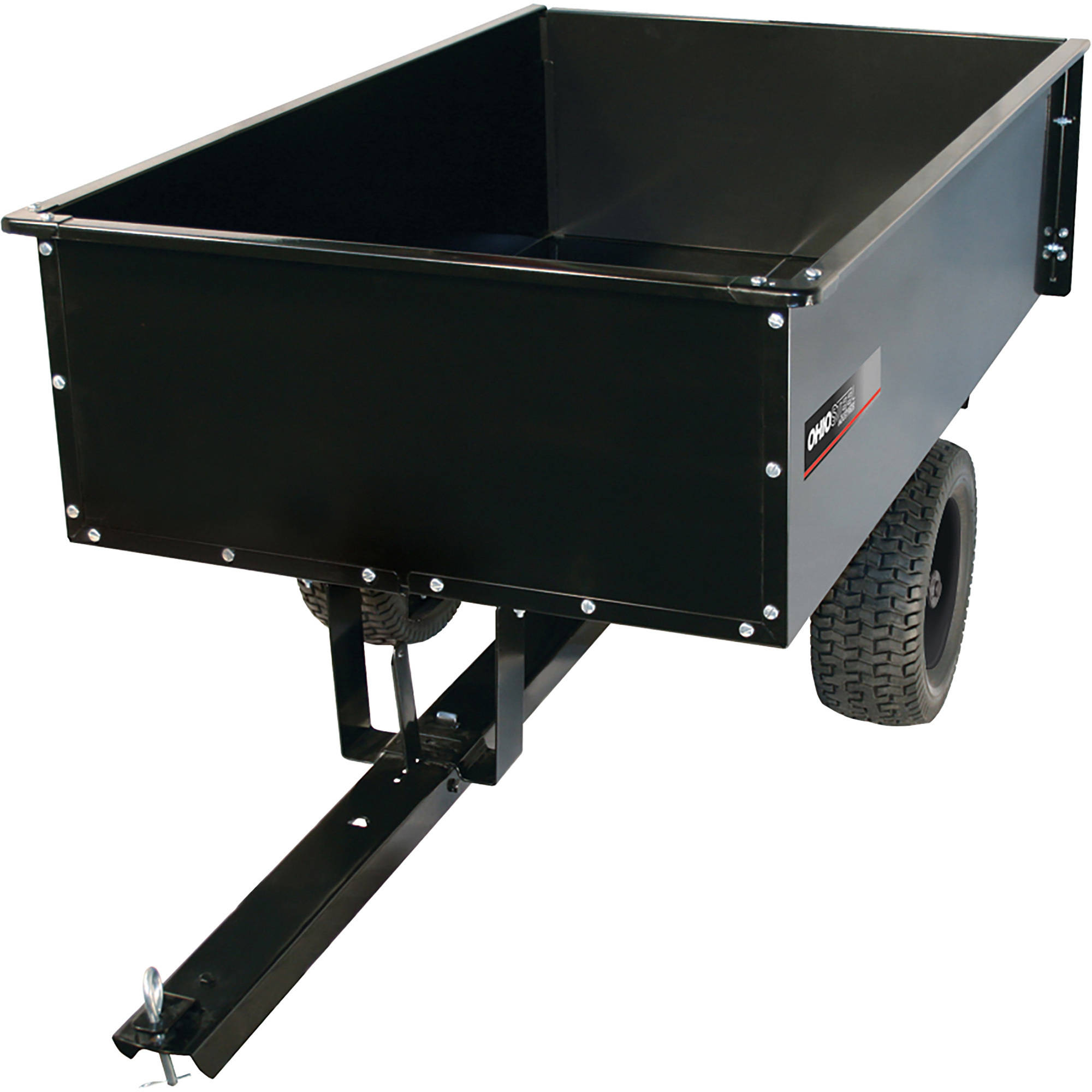 Ohio Steel Heavy-Duty Steel Dump Cart, 1500-Lb. Capacity, 20 Cu. Ft., Model# 3460HKD